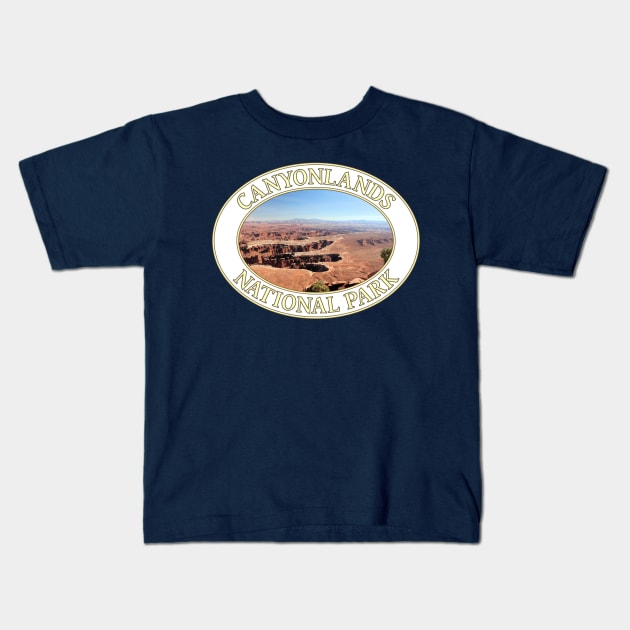 Canyonlands National Park in Moab, Utah Kids T-Shirt by GentleSeas